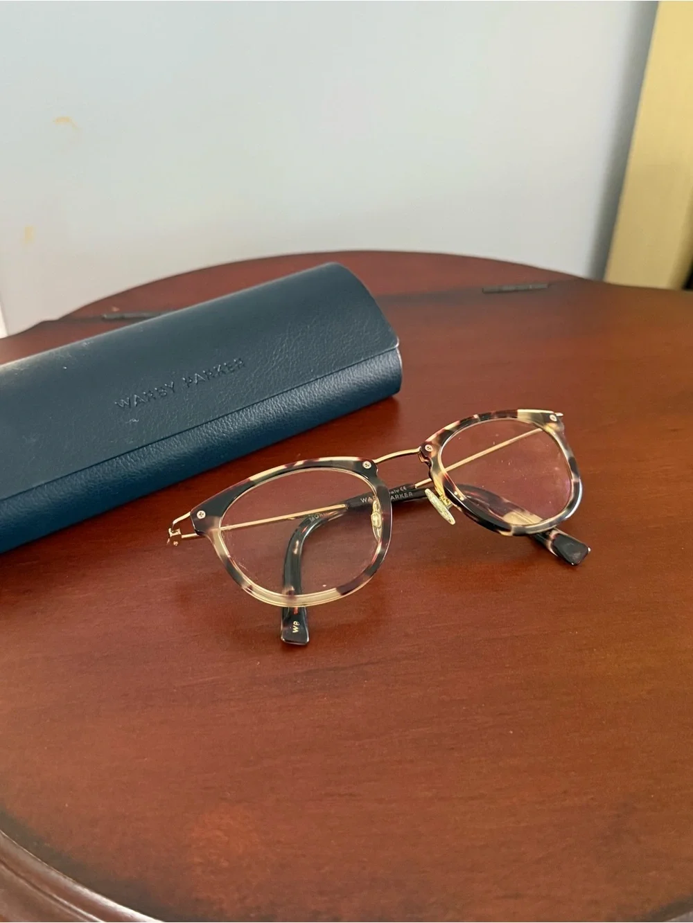 Warby Parker Moriarty 6265 Brown Tortoise Gold Eyeglasses Frame 47-21-140